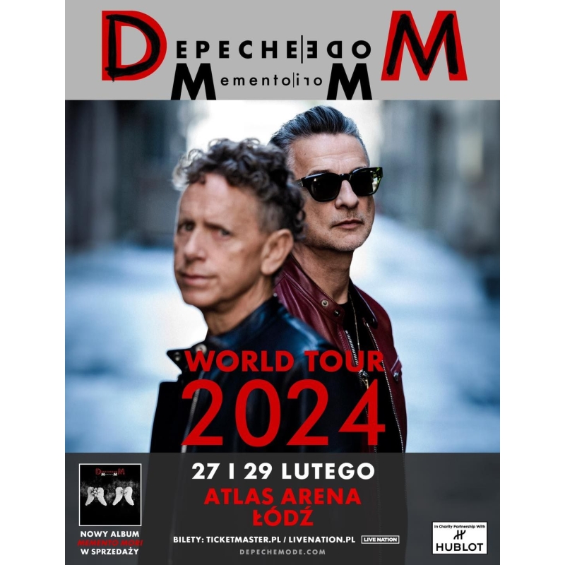 E13-Wyjazd na koncert Depeche Mode z Katowic 29.02.2024