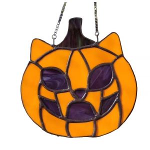 Dynia duża "cat-o-lantern"...
